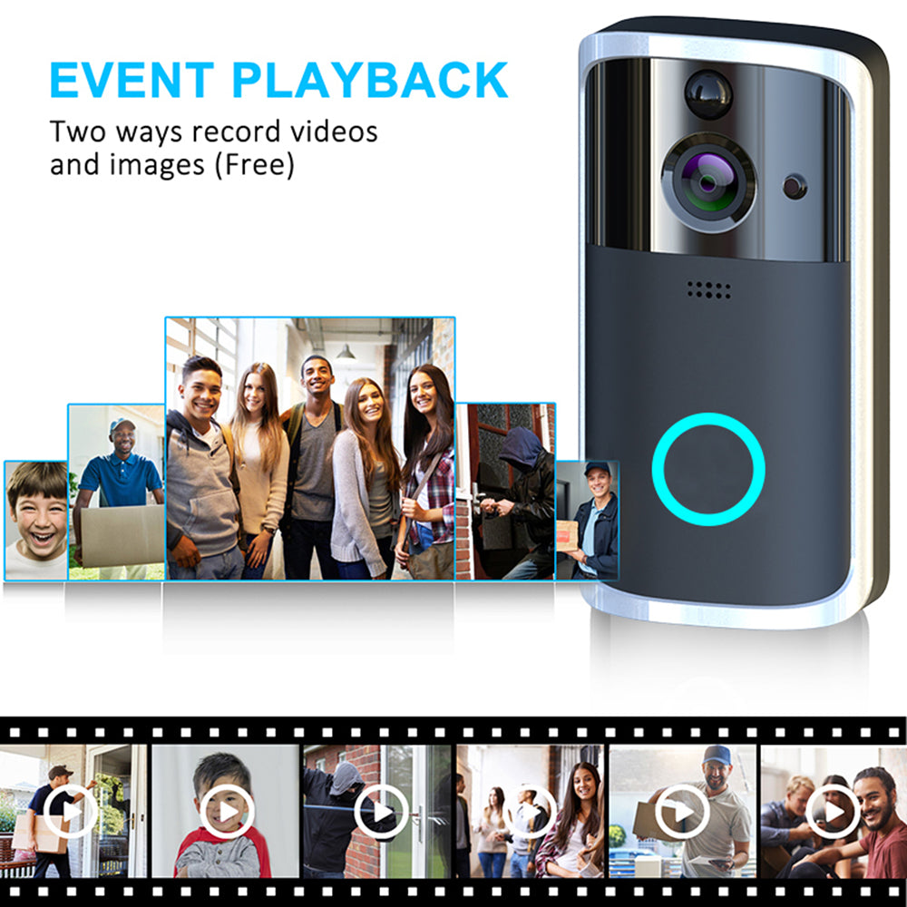 WiFi Video Doorbell Camera two way intercom million hd