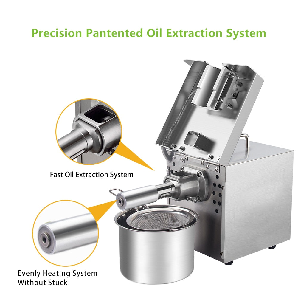 BioloMix New Stainless Steel Oil Press Machine Commercial