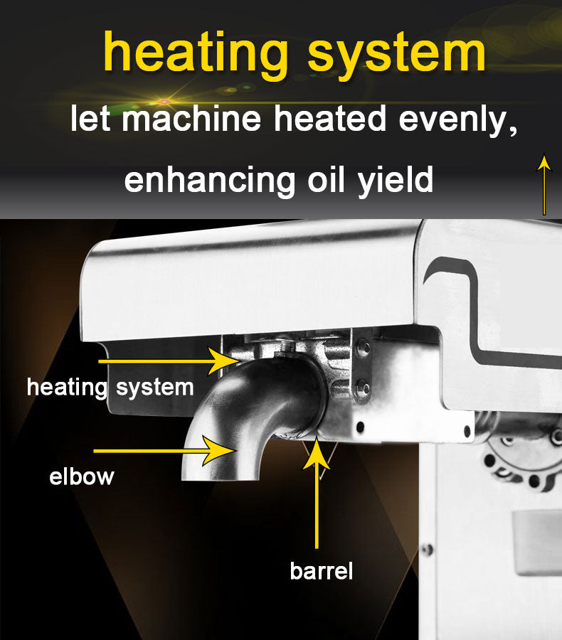 110/220V Stainless steel Household Commercial Oil Press