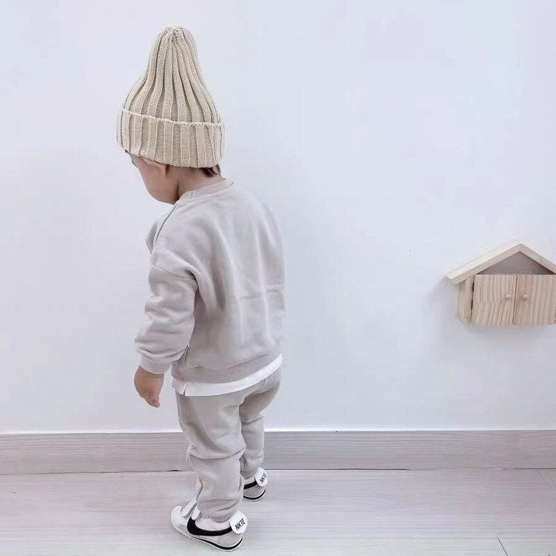 Cute Cartoon Bear Soft Warm Baby Beanies Knitted Hats