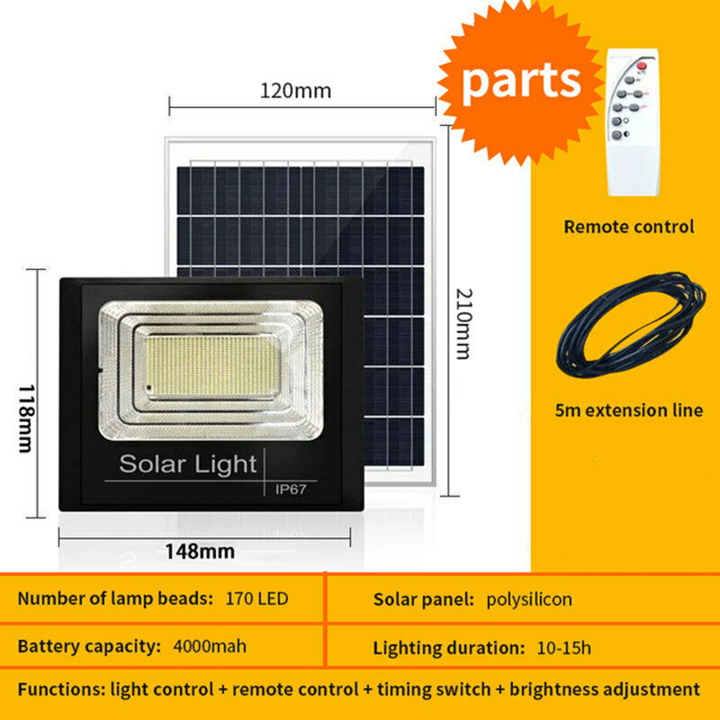 Solar Reflector Solar Spotlights LED Light Outdoor Garden 46389081047334|46389081080102|46389081112870|46389081145638|46389081178406