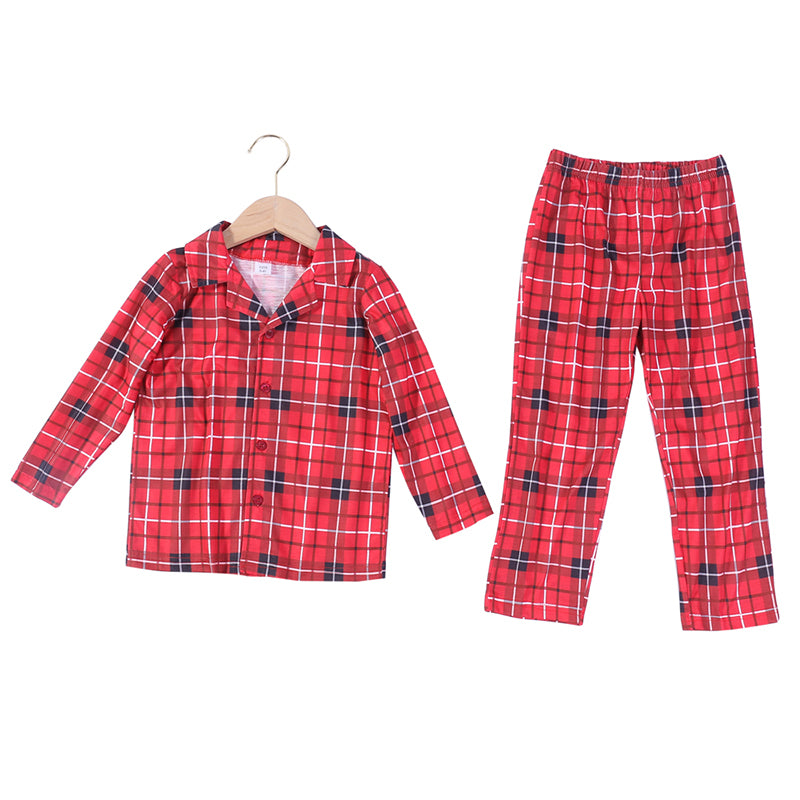 New Christmas Whole Family Print Set Pajamas family wear