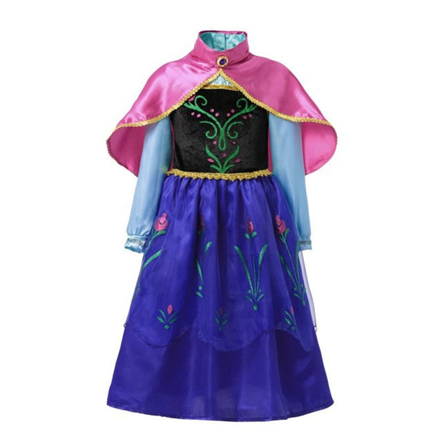 Girl Princess Costume Cosplay Dress female material