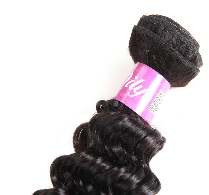 Real hair weave hair selected by 100% high quality handmade