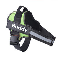 Personalized Dog Harness NO PULL Reflective Breathable Adjust