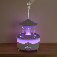 New UFO Raindrop Humidifier Water Drop Air Humidifier 