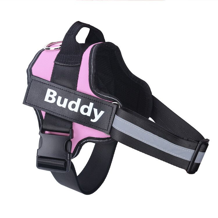 Personalized Dog Harness NO PULL Reflective Breathable Adjust