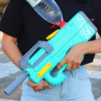 New P90 Electric Water Gun High-Tech Kids Toys Outdoor 