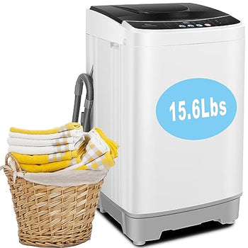 The Ultimate Portable Washing Machine: Nictemaw 15.6Lbs Washer and Dryer Combo for Home, Apartment, RV, and Dorms" $275.00