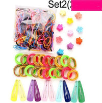 Simple Hair Card Rubber Band Headdress Hair Rope multi color