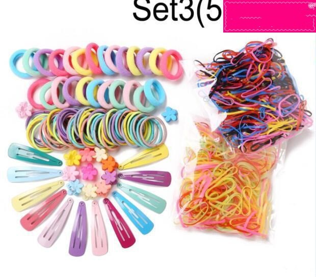 Simple Hair Card Rubber Band Headdress Hair Rope multi color