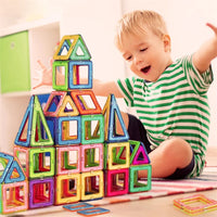 Magnetic Building Blocks DIY Magnets Toys For Plastic build