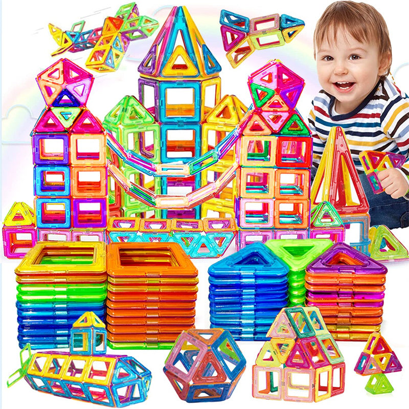 Magnetic Building Blocks DIY Magnets Toys For Plastic build