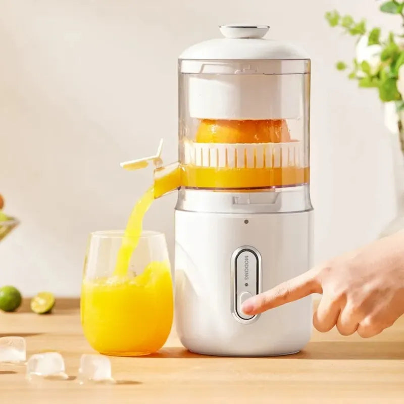 Multifunctional Wireless Electric Juicer Steel Orange 