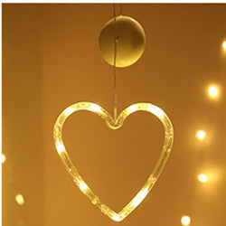 Star String Lights LED Christmas Curtain Lights Indoor Bed