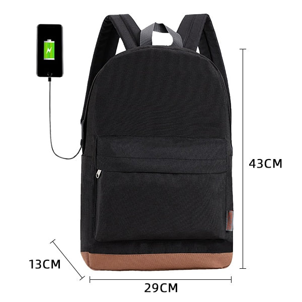 TINYAT Men's 15 inch laptop backpacks computer male school46389039005990|46389039038758