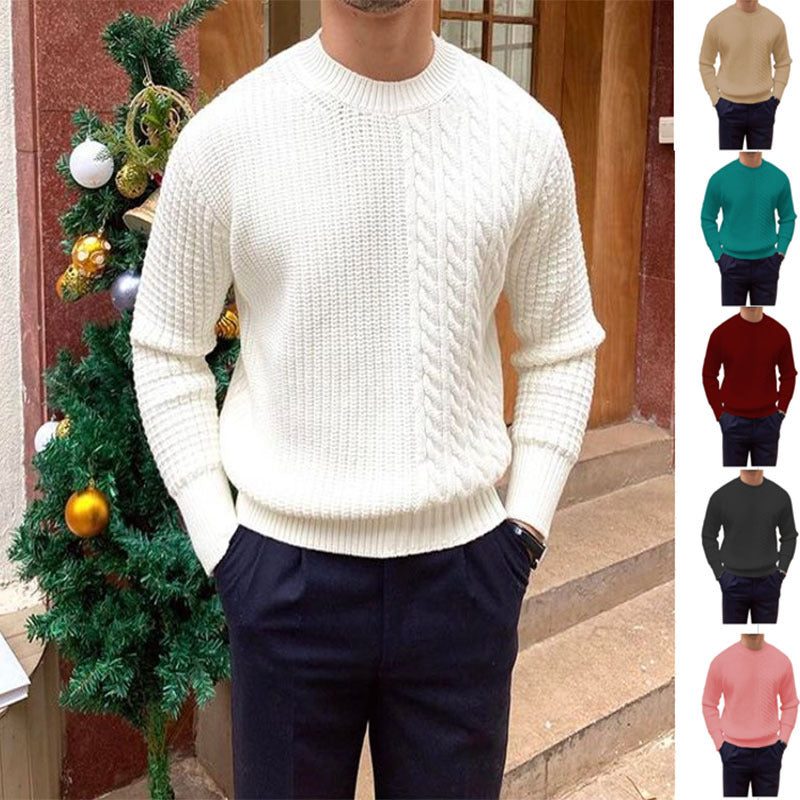 Men's Clothing Knitted Sweater Twisted String Design Sense – Hekimas Place