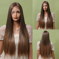 EASIHAIR Straight Blonde Lace Front Synthetic Wigs  Baby 46389208121638