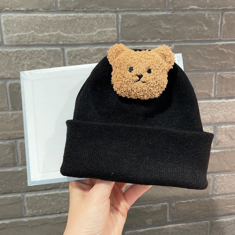 Cute Cartoon Bear Soft Warm Baby Beanies Knitted Hats 46389036384550