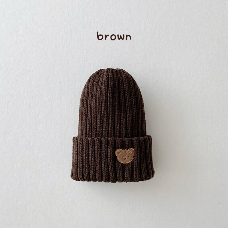 Cute Cartoon Bear Soft Warm Baby Beanies Knitted Hats 46389036089638