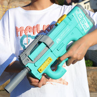 New P90 Electric Water Gun High-Tech Kids Toys Outdoor 