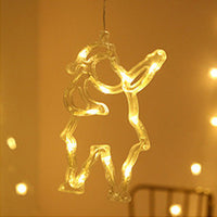 Star String Lights LED Christmas Curtain Lights Indoor Bed