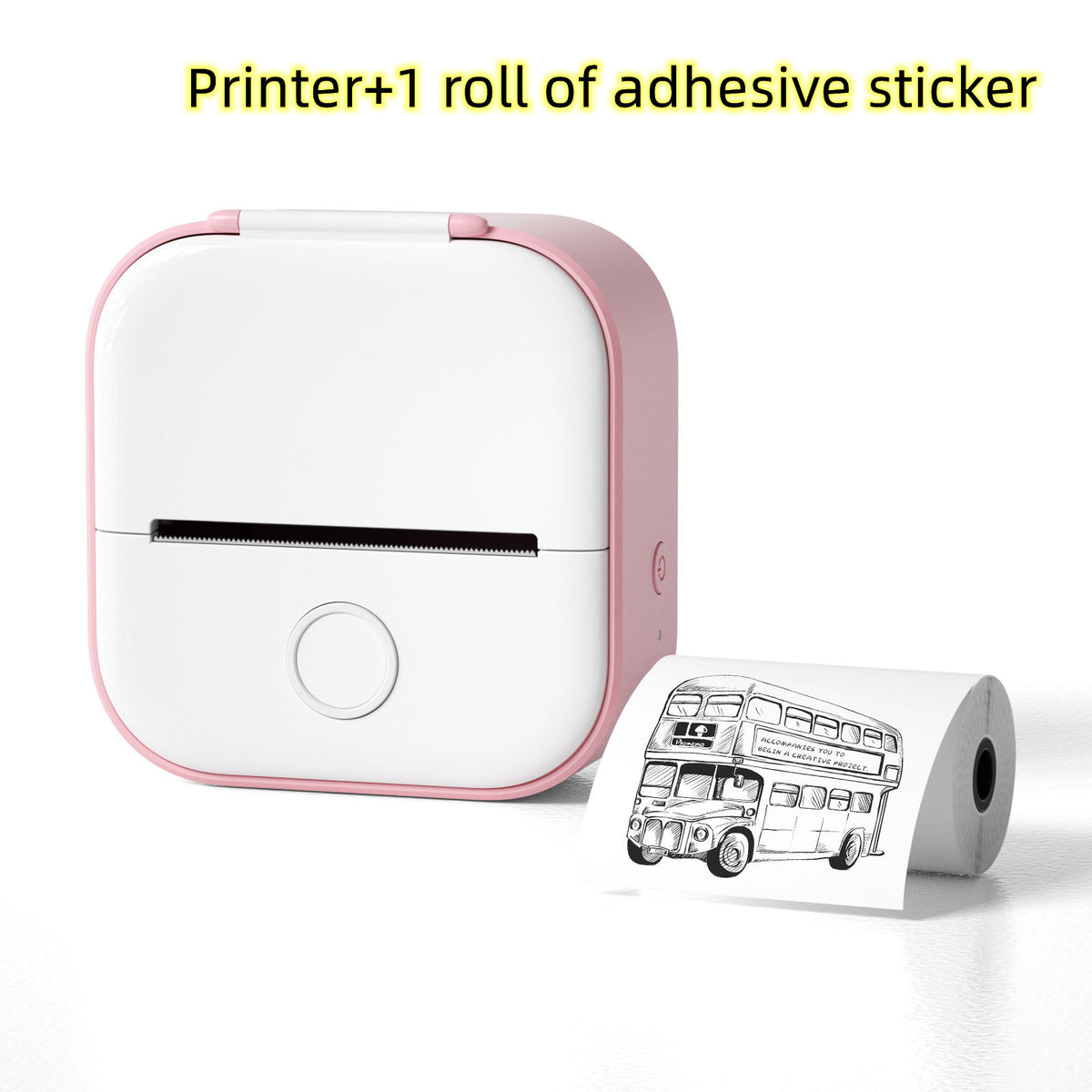 Portable Mini Thermal Label Printer Home Photo Printer Student Wrong Question Printer Bluetooth Mini Label Printer Price Tag