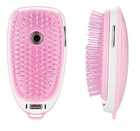 Electric Head Massage Comb Steam Anti-static Hair Care Battery