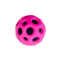 Hole Ball Soft Bouncy Ball Anti-fall Moon Shape Porous