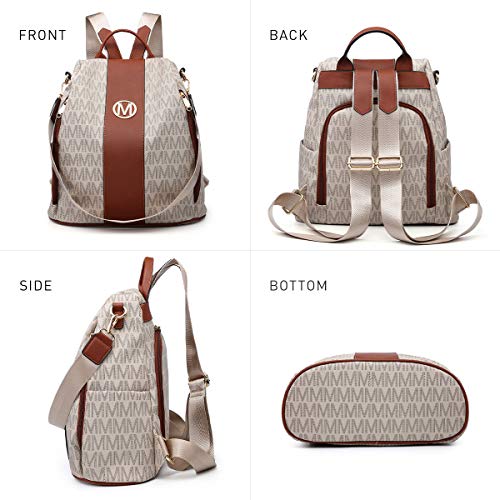 MKP COLLECTION Women Fashion Backpack Purse Multi Pockets 